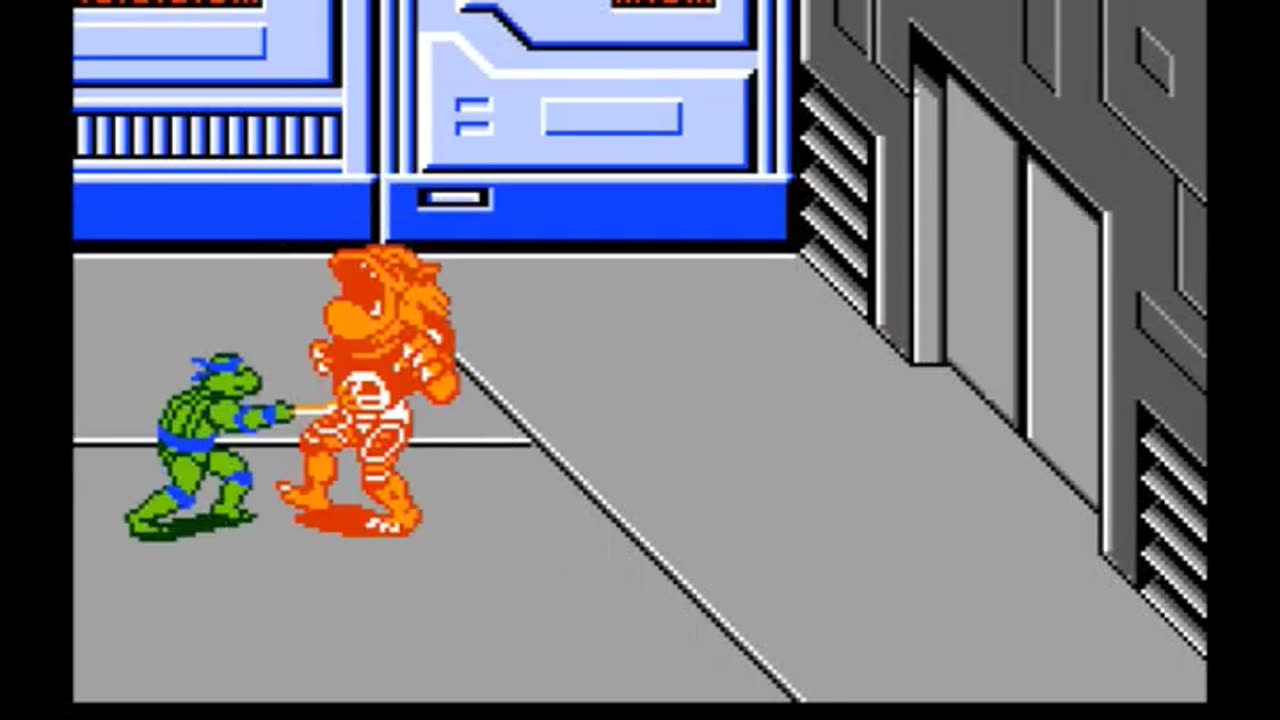 TMNT III: Rahzar Boss Battle