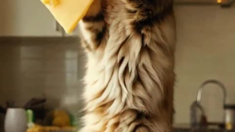 Cheese Snatcher Cat 🧀🐱