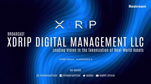 Live Stream With XDRIP Digital Management