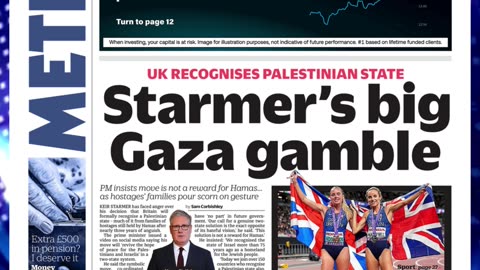 🔥Headlines Monday 22nd September 2025 Newspaper Headlines 🎉📰#britishpress #breakingnews