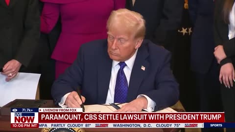 Paramount, CBS settle lawsuit with President Trump, awarding him millions of dollars