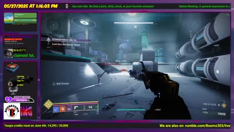 Destiny 2: 5-27-25 Hydroponics Delta is the Lost Sector. Void/Strand Surge.