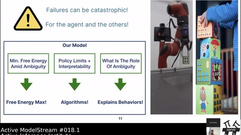 ActInf ModelStream 018.1: Robust Decision-Making Via Free Energy Minimization (Russo & Jesawada)