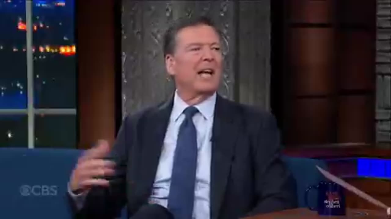Comey 8647 Colbert Interview