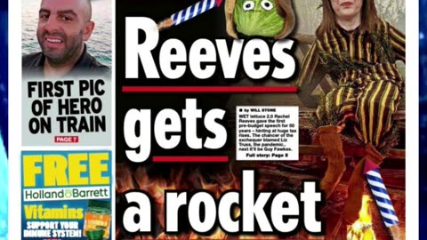 🔥Headlines Wednesday 5th November 2025 Newspaper Headlines 🎉📰#britishpress #breakingnews.