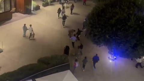 Shots fired at a mall in Santa Clara, California.