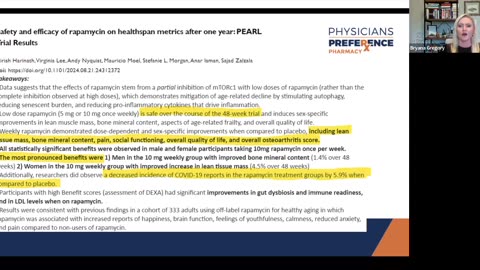 Rapamycin for Longevity - Bryana Gregory