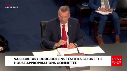 JUST IN: VA Sec. Collins Says He's 'Fought Rumor And Innuendo' For First 100 Days In Opening Remarks