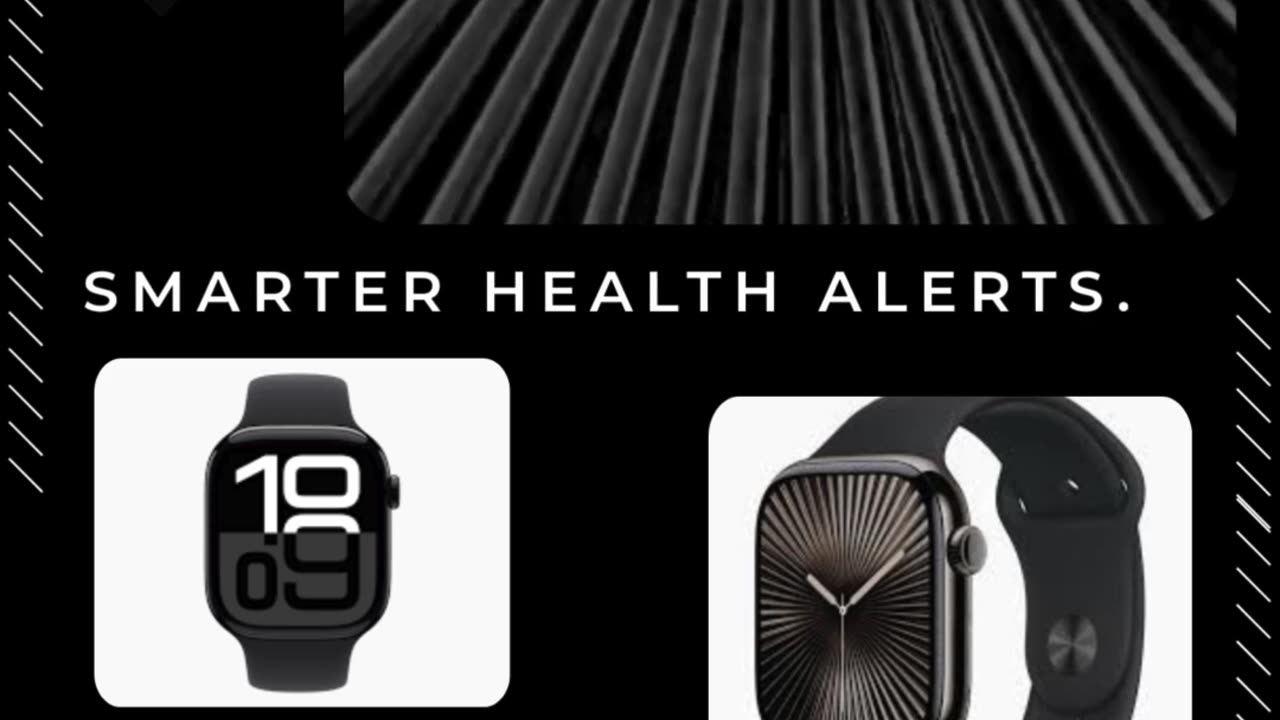 Apple Watch Series 10 – Smarter, Stronger, Sleeker.
