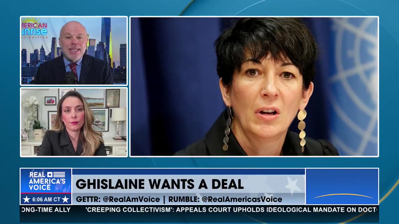 GHISLAINE WANTS A DEAL