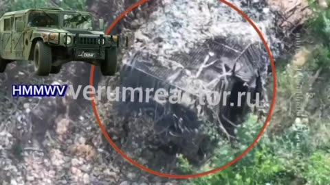 🚁🔥 Ukraine Russia War | FPV Drone Destroys Ukrainian HMMWV in Konstantinovka | RCF