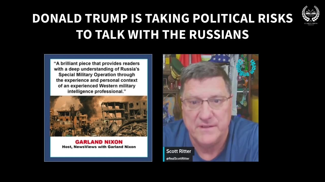 DONALD TRUMP IS TAKING POLITICAL RISKS TO TALK WITH THE RUSSIANS