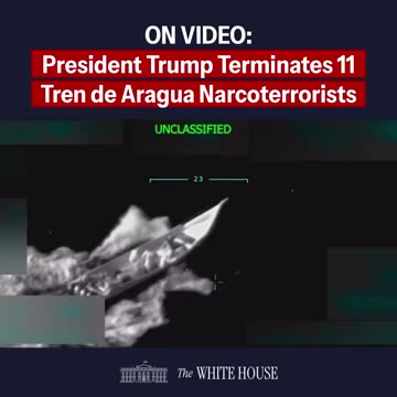 President Trump Sends a Message to Venezuelan Narco-Terrorist Drug Traffickers Cartel de los Soles