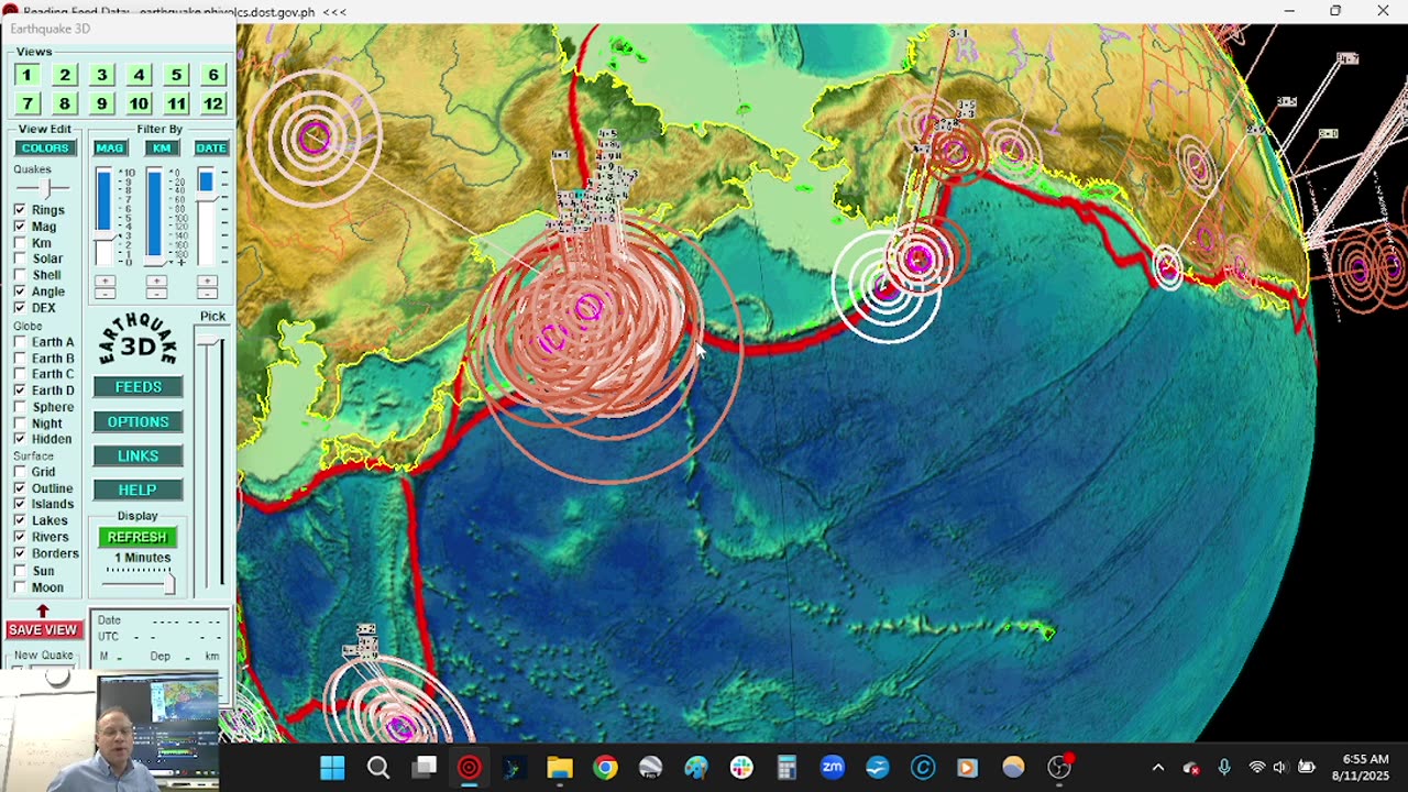 Update on the Pacific 8/11/2025