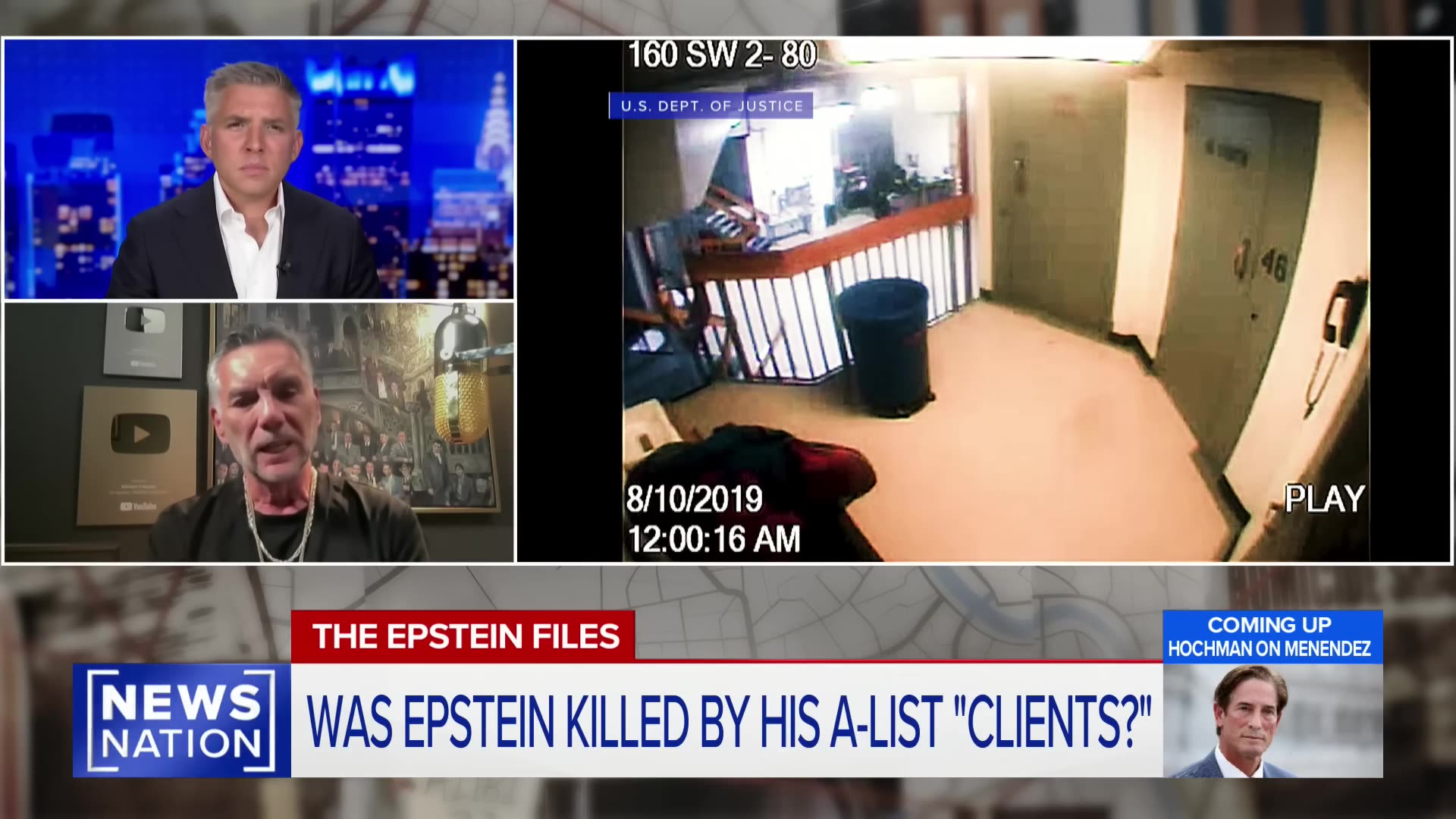 Epstein Could Not Have Killed Himself, Says Man Who Had Same Cell