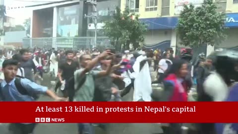 At least 13 dead in Nepal after protests against social media ban