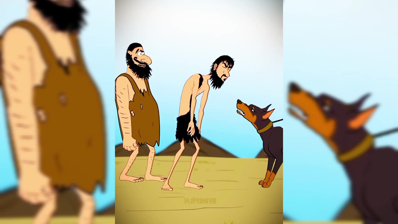 Caveman cartoon