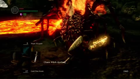 Melee only/No damage Chaos Witch Quelaag (Dark Souls Remastered)