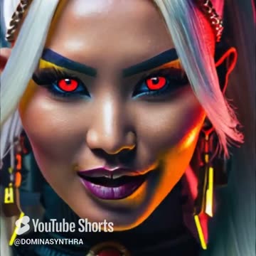 DOMINASYNTHRA #cyberpunk #digitalart #neonlights #virtualreality #dark #asmr #asmrsleep #relaxing