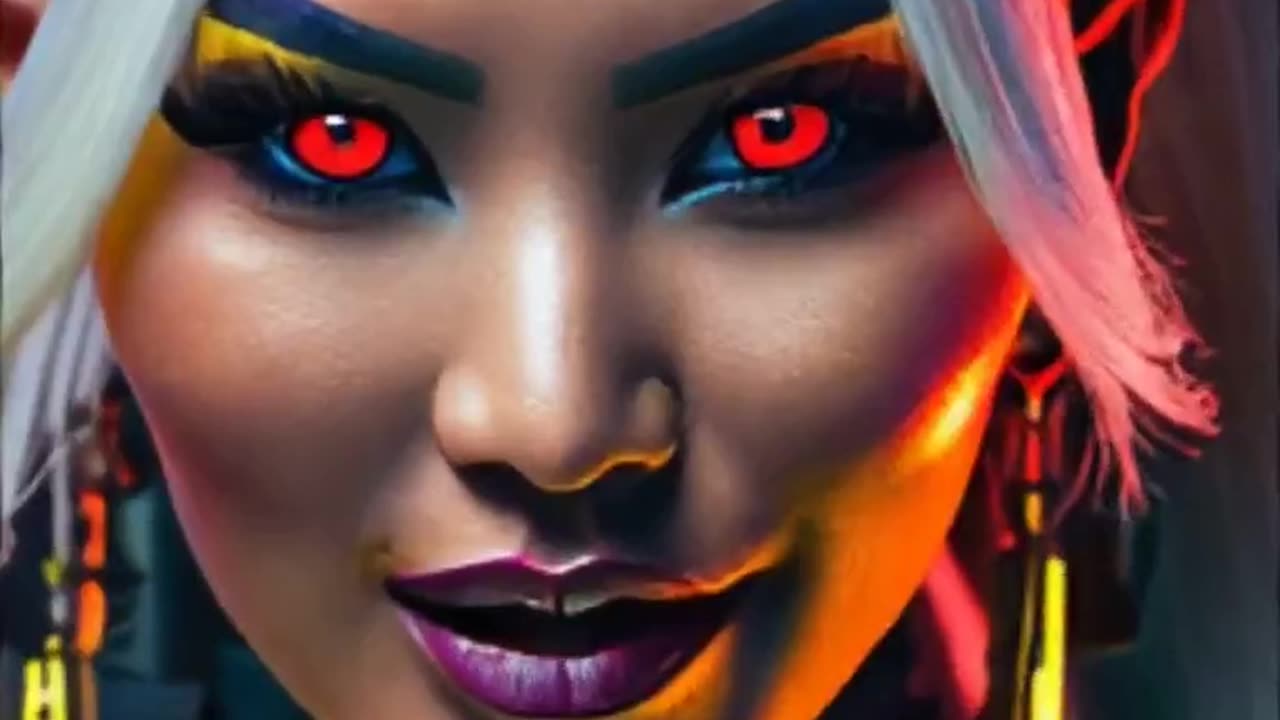 DOMINASYNTHRA #cyberpunk #digitalart #neonlights #virtualreality #dark #asmr #asmrsleep #relaxing