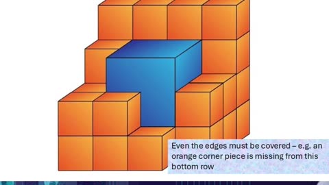 Martian Brain Jolt Puzzle 57 Orange Cubes