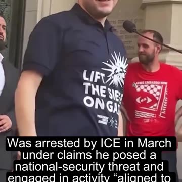 Mahmoud Khalil, a Syrian-born, anti-Israel activist