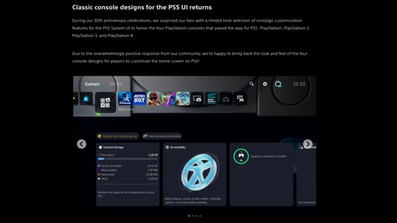 Huge NEW PS5 System Update OUT TOMORROW! Themes RETURN and More NEW Features