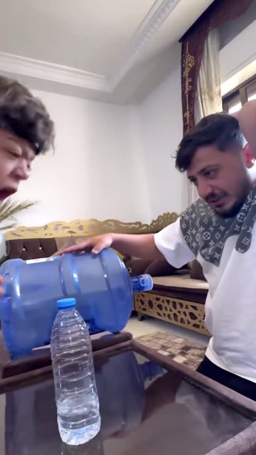 Little boy big funny