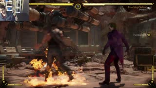 The Joker VS Rambo On The Very Hard Difficulty In A Mortal Kombat 11 Ultimate Battle #1