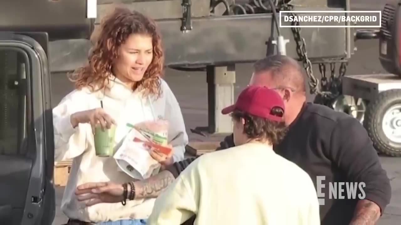 Tom Holland and Zendaya Make First Public Appearance Post-Engagement on 'Euphoria' Set