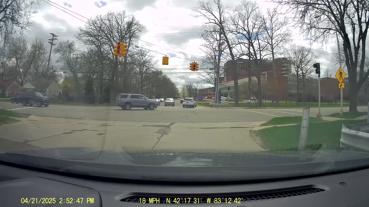 Random Driving in Dearborn And Dearborn Heights, Michigan, April 21, 2025
