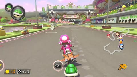Thursday Finale of Mario Kart 8 Deluxe with @TheGreatGQ. 1 week to Mario Kart World. 11 years of MK8