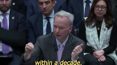 Eric Schmidt believes the AI revolution