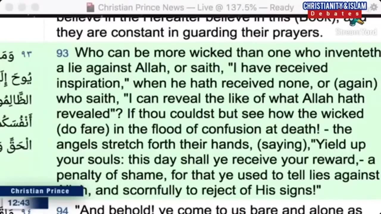 Christian prince So now we have two donkeys