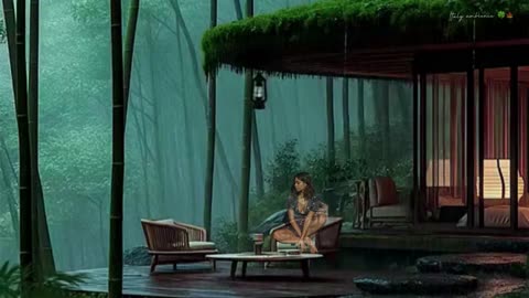 Cozy Cabin by the Bamboo: Relax, Recharge, Rejuvenate, and rain sounds for deep sleep #rainounds