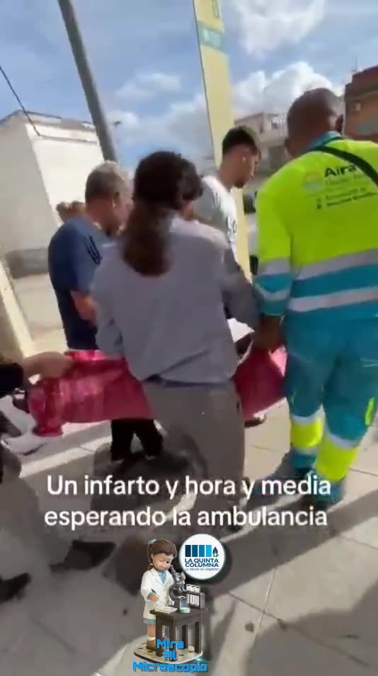 SUFRE INFARTO REPENTINO ambulacia tardo 1:30 en llegar los que te CIDAN 💉🔬🧲📡💀
