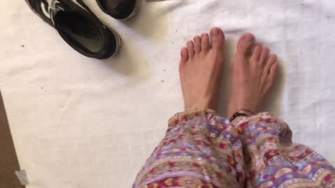 Barefoot update + I fly home today