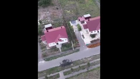 💥🏠 Ukraine Russia War | Ukrainian Kozak-7 Fires on House in Sudzha | RCF