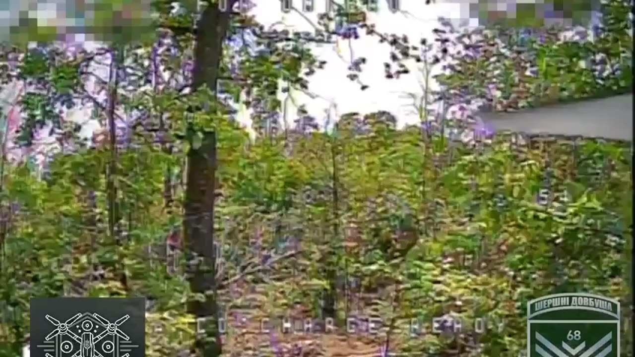 👊 Combat work of "Dovbush Hornets" strike UAV unit of the 68th brigade.