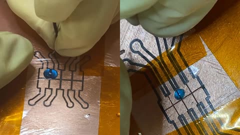 Droplet Electrowetting Experiment