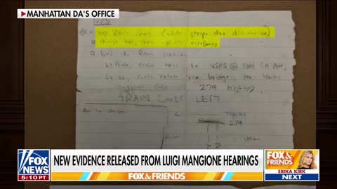 Luigi Mangiones Alleged To Do List Revealed