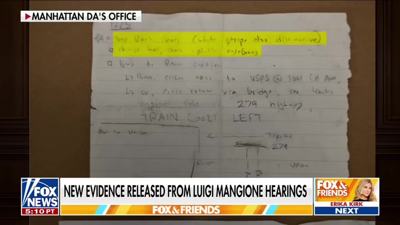 Luigi Mangiones Alleged To Do List Revealed
