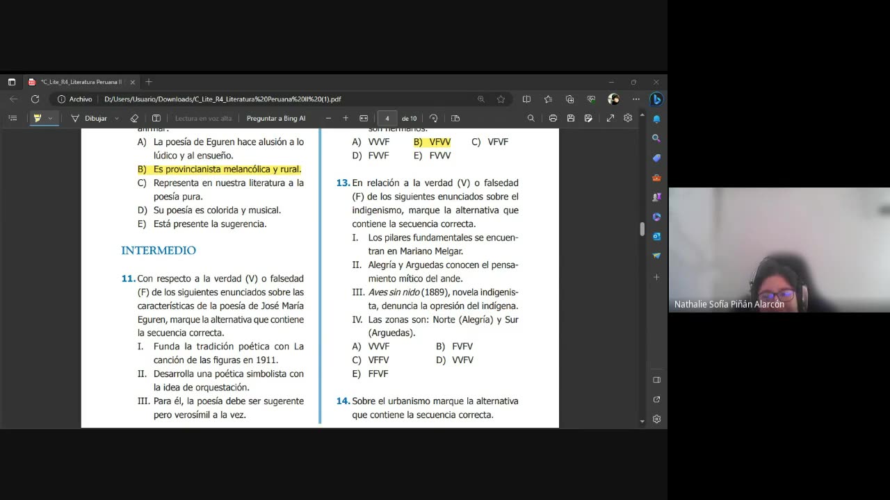 PAMER SEMESTRAL 2023 | Repaso 4 | Literatura