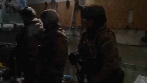 Preparation for the assault