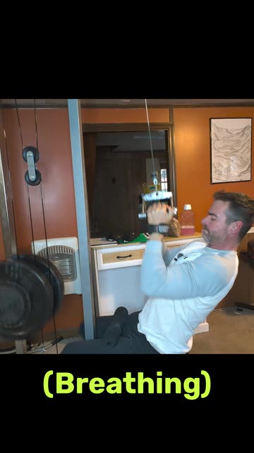 V Bar Pulldowns for Lats!!