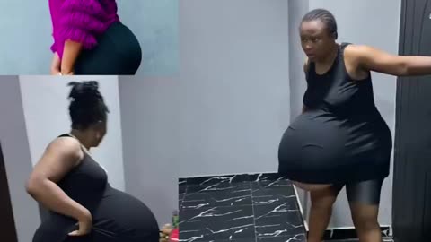Woman’s pregnancy goes viral. 😳