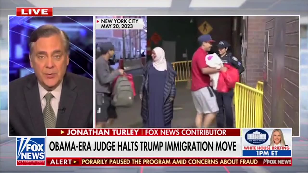 Turley Says Trump Admin Has 'Good Faith Reasons' For Claiming 'Authority' To Deport Biden Parolees