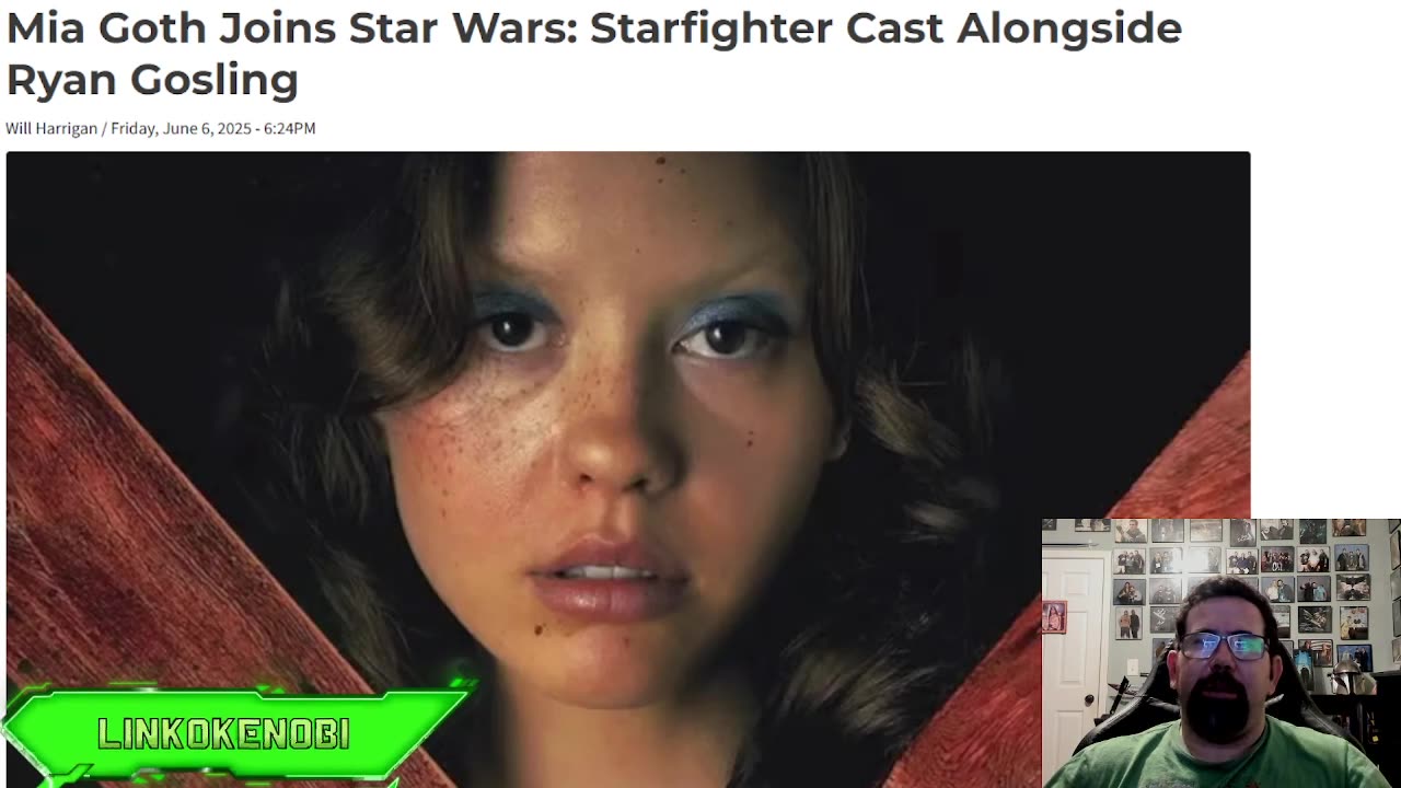 Mia Goth In Star Wars Starfighter