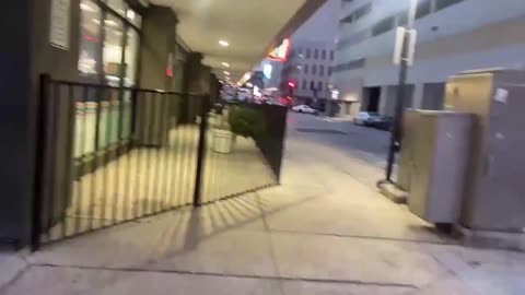 Milk gets asked by a homeless man for some fried chicken