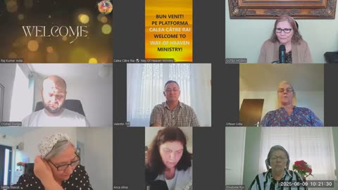 CALEA CĂTRE RAI ~LIVE~ AUG 9, 2025 SÂMBĂTĂ/SATURDAY FELLOWSHIP 🙏🏻WAY OF HEAVEN CHURCH🙏🏻